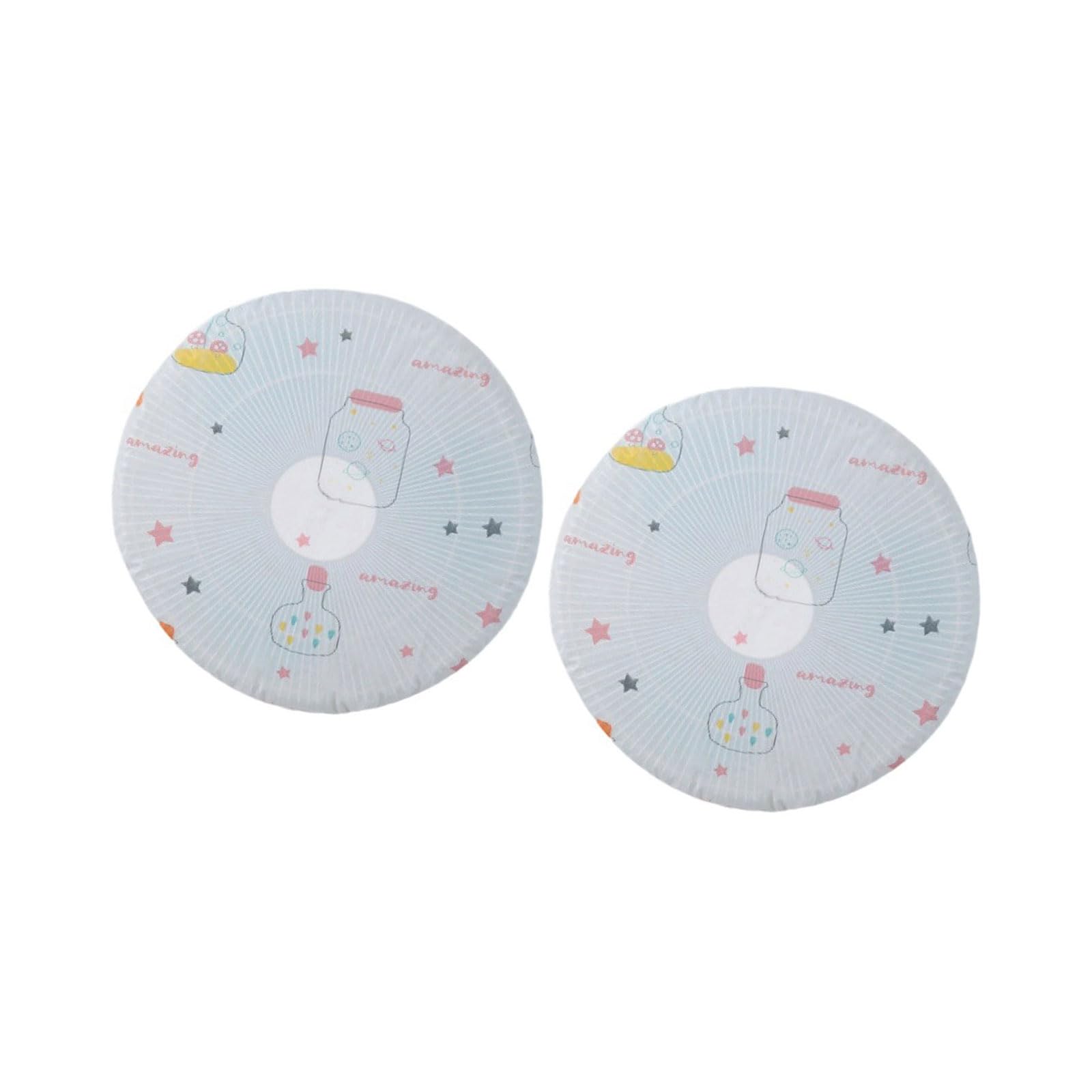 NRVTRE Round Electric Fan Covers Washable Fan Sleeve All-inclusives Protective Covers Household Elastic Storage Dustproof Protectors
