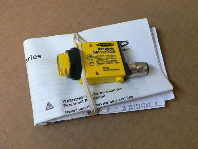 Banner Photoelectric Sensor Sm312dqd