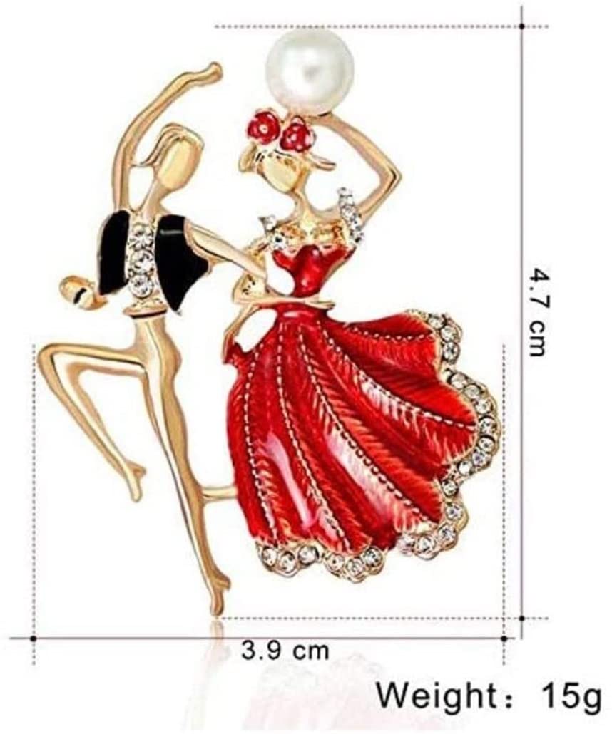 Collana Ciondolo Spilla Bella Periodo Stile Rettangolo Incastonato Cz