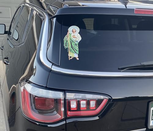 Image of San Judas Tadeo Truck Decals San Juditas Window Sticker