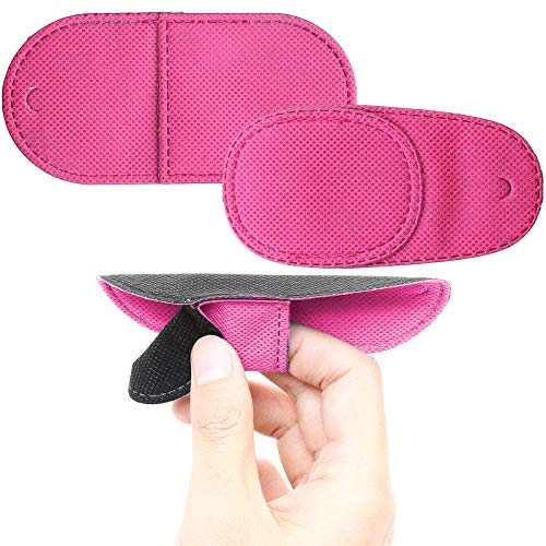 Image of Eye Patches for Adults Kids - VEEJION 12 Piece Eye Patch for Glasses Treat Lazy Eye Amblyopia Strabismus for Left or Right Eyes (Pink)