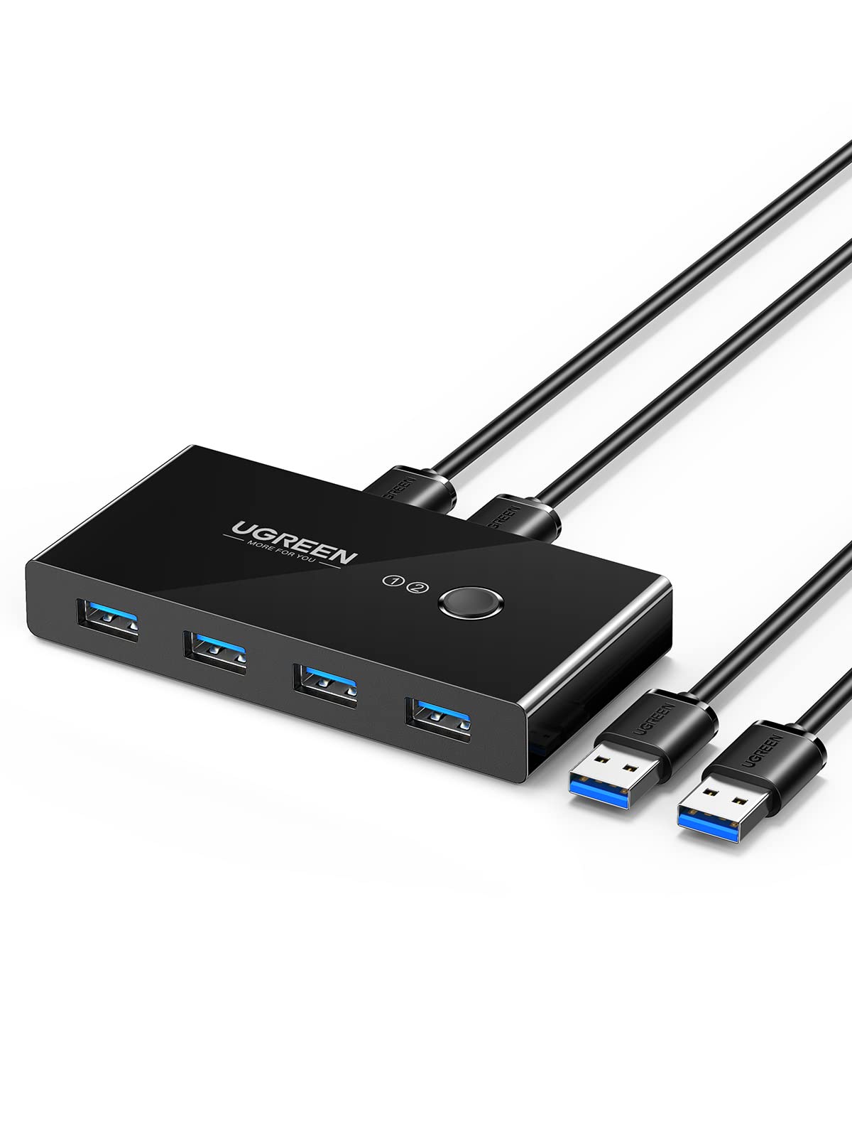 VALUE Handmatige USB 3.2 Gen 1 Switch, 2 Poorts