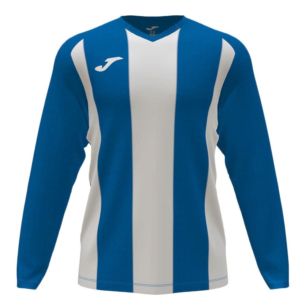 Joma Camiseta Manga Larga Pisa II Royal Blanco Royal-Blanco Camiseta Unisex Adulto