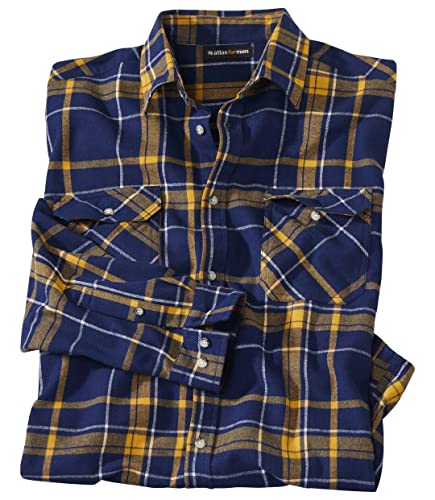 ATLAS - Flanellhemd - Holzfällerhemd - Flannel Shirt - Kariertes Hemd -...