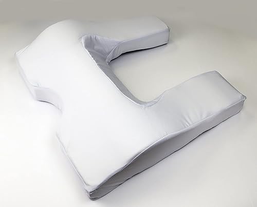 Air Plane - Almohada esencial de viaje 100 % pura espuma viscoelástica, almohada de apoyo cómoda y científicamente probada para cuello, alivio del