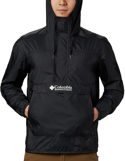 columbia pullover windbreaker