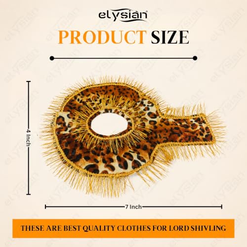 Image of Elysian Lord Shivling Dress /Fancy Lord Shivling Dress For Lord Shivling (Size - 45.72 cm /18 Inches)