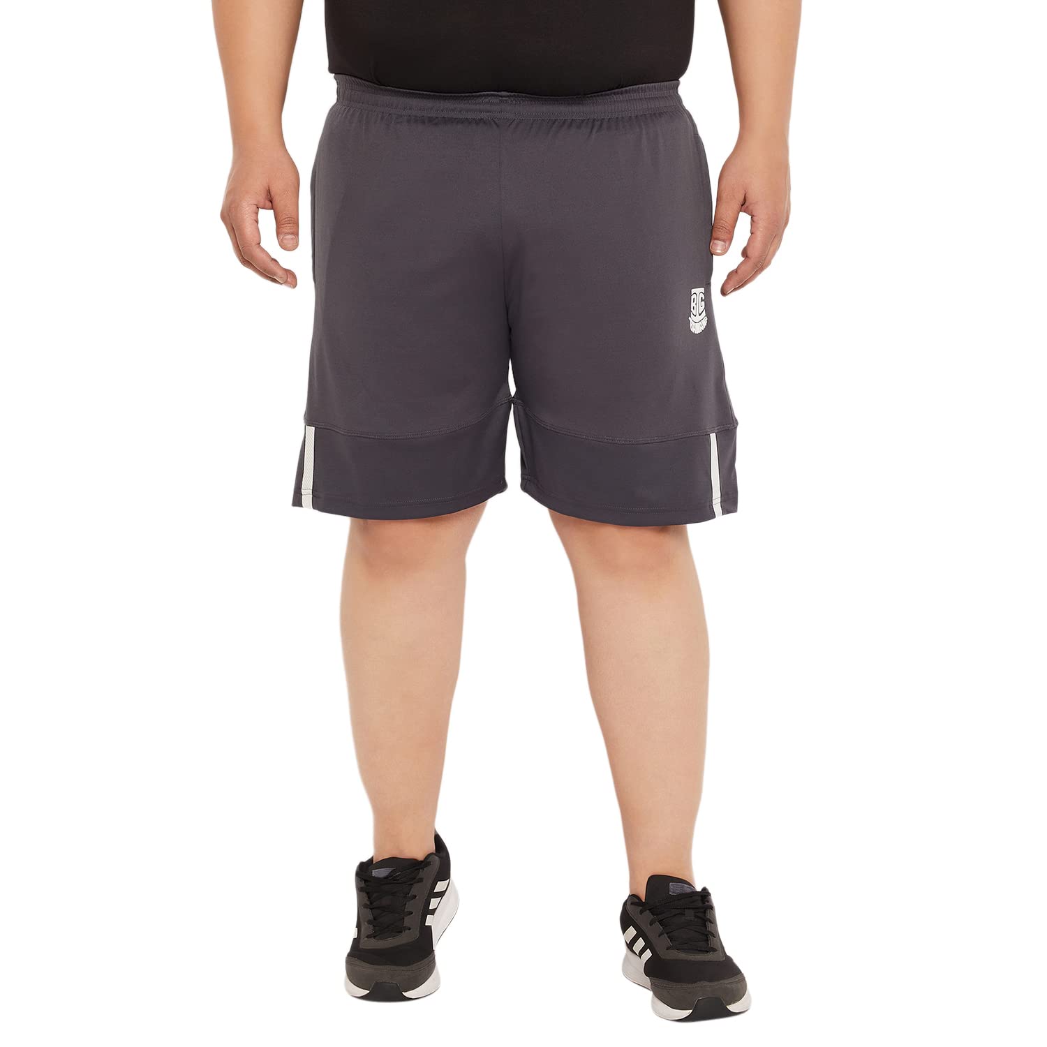 bigbanana Plus Size Men's Regular Fit Solid Shorts-picture-34