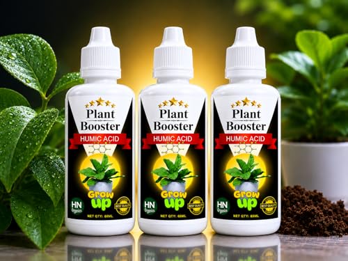 Image of Plant Food Collection| Plant Fertilizer | Compost | Manure For Garden | Home | Office Plants (HUMIC ACID | PACK OF 3)