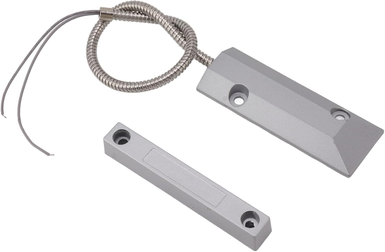 12v Magnetic Switch, Door Magnetic Contacts Switch Sensor for Home Security Garage Warehouse Store, Magnetic Reed Switch for Door Window Etc.