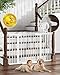 Cumbor 51.6-Inch Baby Gate Extra Wide, Easy Walk Thru Dog Gate for The House, Auto Close Baby Gates for Stairs, Doorways, Includes 2.75", 5.5" and 11" Extension Kit, Mounting Kit