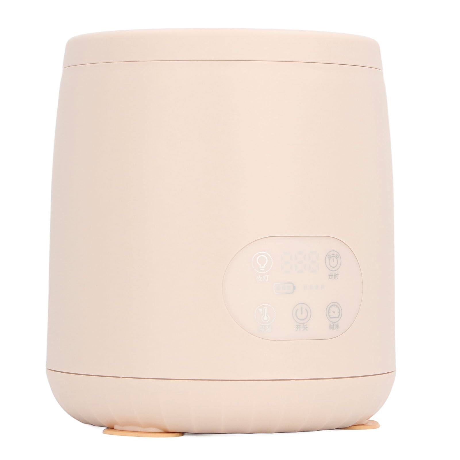 Secoueur Automatique de Biberon de Lait pour bébé, Rechargeable, Fonctionnement Silencieux, Synchronisation Réglable pour Bébés, Taille ABS (Beige)