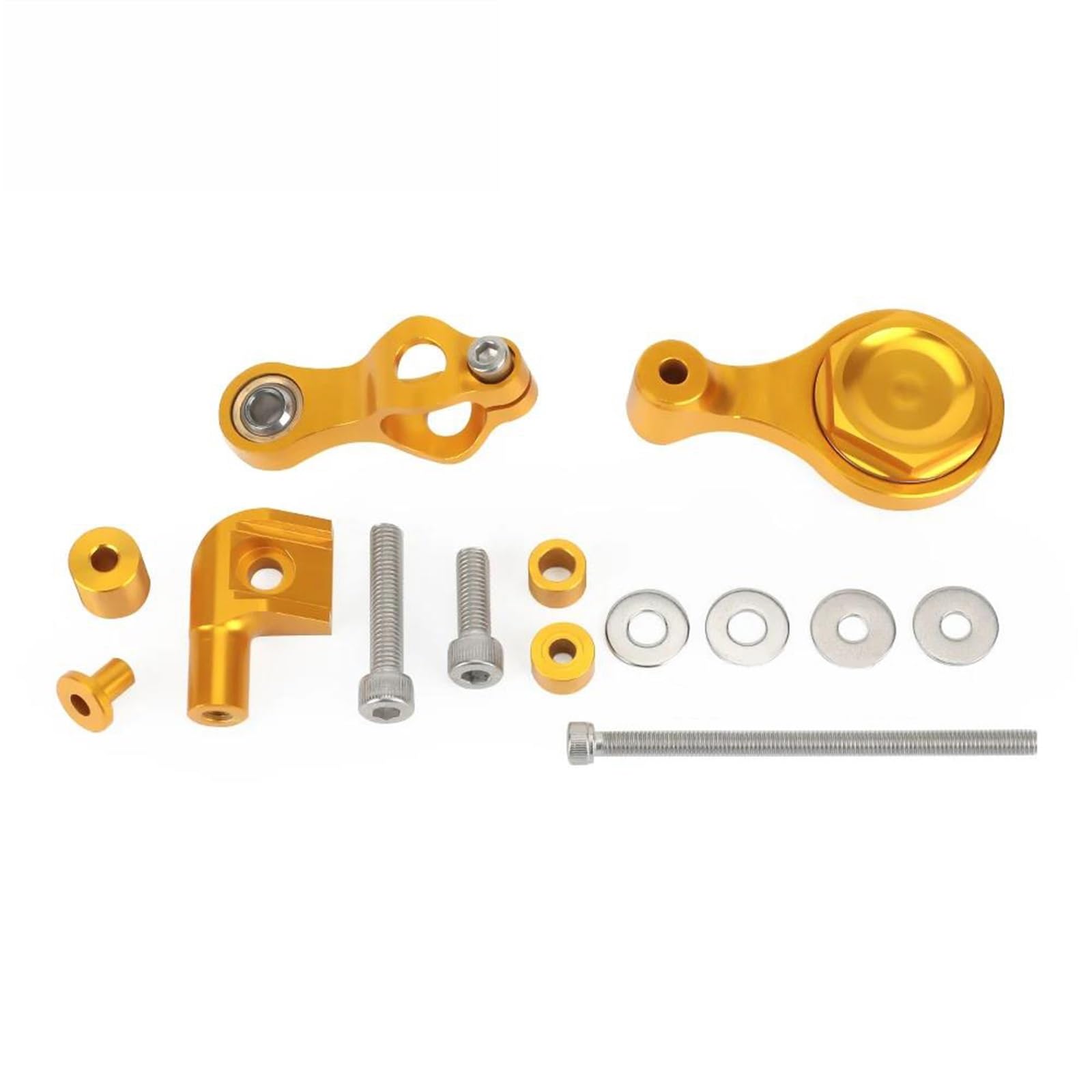 Motorräder Einstellbare Lenkung Stabilisieren Dämpfer Halterung Kit Für Yamaha YZFR6S YZF R6S 2006 2007 2008 2009