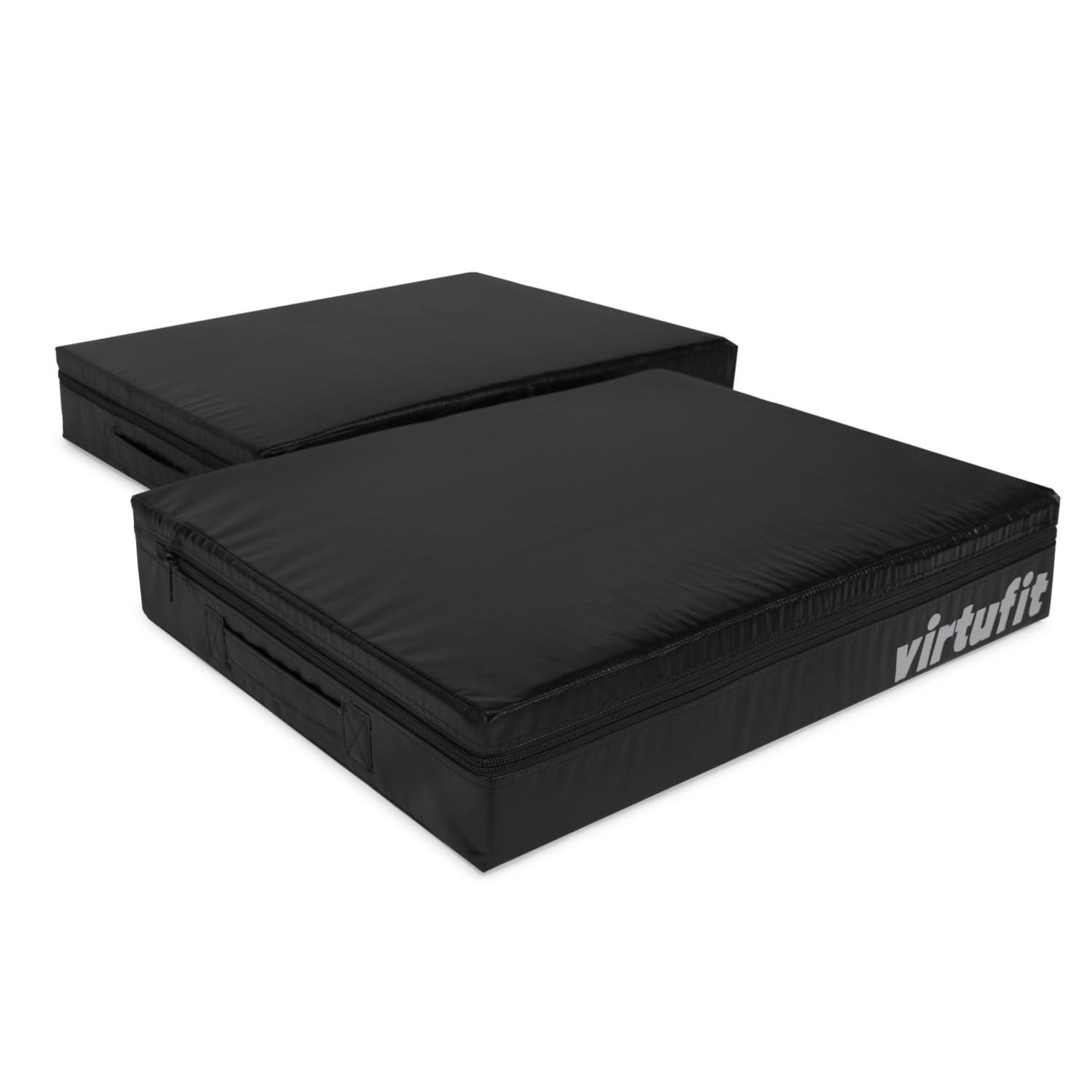 VirtuFit Set di Cuscinetti a Goccia, Tappetino per Lancio, Piastra di Lancio, Supporto per manubri, Supporto per Parabrezza