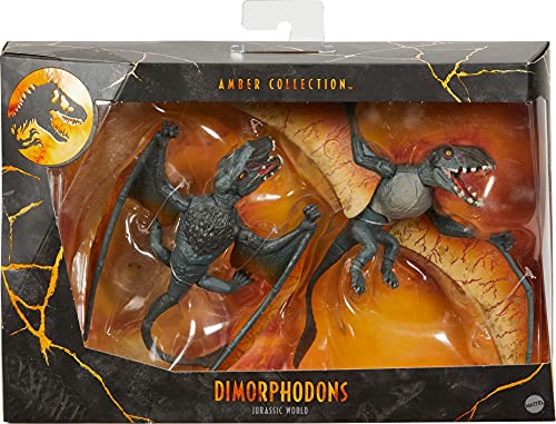 Jurassic World Toys World Amber Collection Dimorphodon Flying, (GYH67) – Bild 7