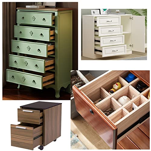 Rieles para muebles Feng Shui: guías para cajones robustas con rodamientos duraderos 3