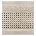 Crema Marfil Polished Basketweave Mosaic Tile w/ Emperador Dark Dots - Box of 5 sq. ft.