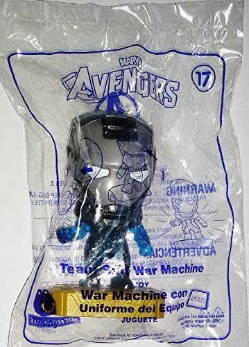 McDonald's 2019 Avengers Team Suit War Machine Happy Meal Toy