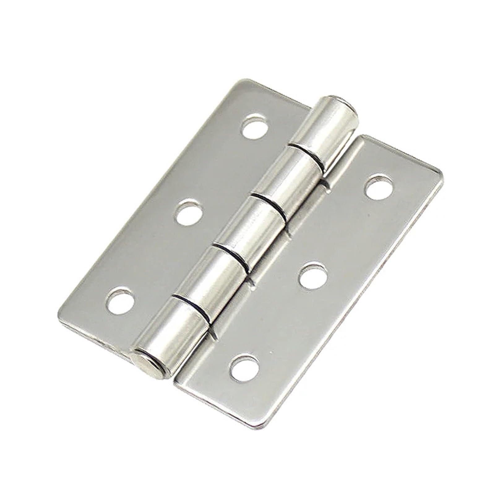 Charnière armoire distribution inox 304 pliante 65x50x2mm pour porte métallique industrielle