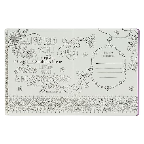 ESV My Creative Bible for Girls Softcover, Pink Floral