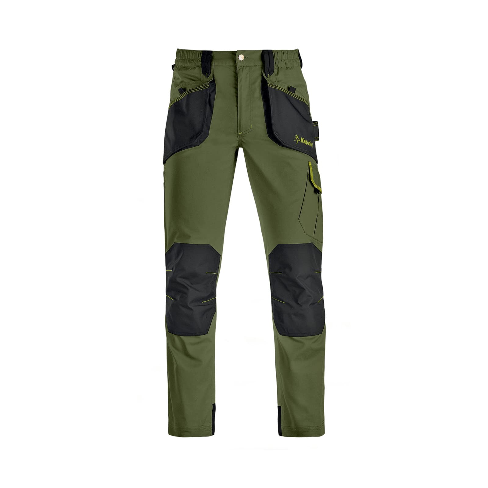 KAPRIOL Slick Trousers Green L, Verde, L