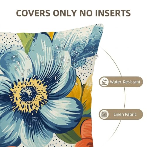 Coussin extérieur imperméable résistant eau et uv pour déco balcon et terrasse - 6