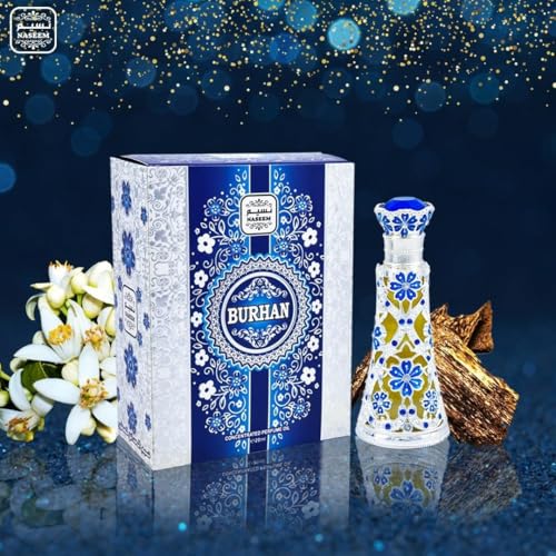 Image of NASEEM Burhan Attar 20 ML | Luxury Attar Perfume for Men | Natural, Alcohol Free, Long Lasting Fragrance