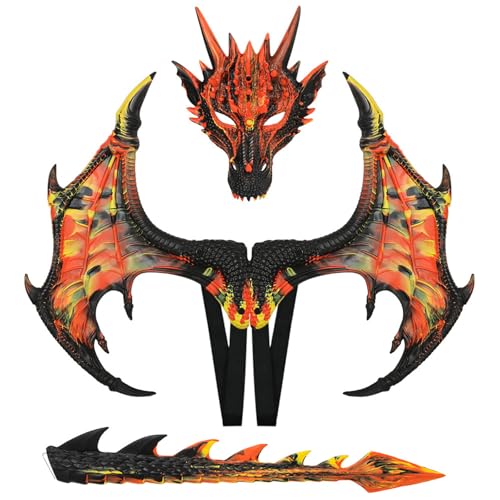 Panoplie de dragon pour garçons et filles accessoires de scène parfaits pour cadeau d'Halloween
