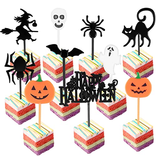 Decorazioni Torta Halloween, 100 PCS di Halloween