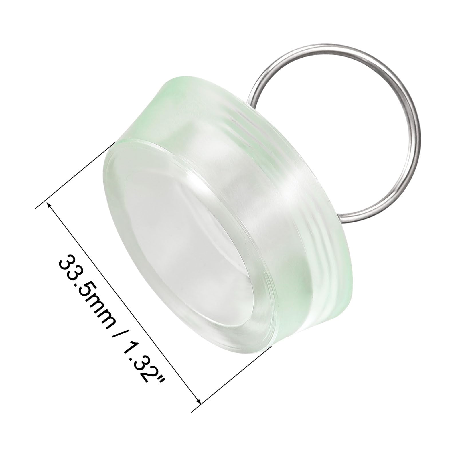 Sourcing Map 2 Tappi Per Vasca Da Bagno In Gomma Con Catena - Adatti A Scarichi Da 31-34 Mm, Bianco, Per Lavello E Cucina - 2