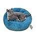 Decdeal Cuccia per Gatti Letto per Cani Morbido Peluche Tondo per Animali Domestici Gatto Morbido Lettino per Gatti per Cani, 40/50/60/70CM, 12 Colori Disponibili