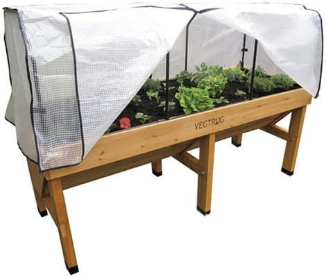 Medium VegTrug 1.8m PE Cover and Frame - Vegetable Protector (Trug Not Included)