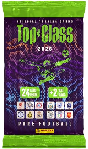 Scopri Panini FIFA TOP CLASS 2025, l'unica collezione ufficiale di carte PREMIUM con licenza FIFA, che riunisce i migliori club e selezioni della stagione 2024/25.