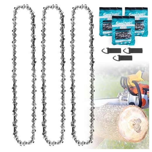 3 x catena motosega 35 cm, 3/8" LP 52 maglie calibro 1,3 mm – catena di ricambio antirimbalzo per guida da 14 pollici, compatibile con Husqvarna Dolmar Einhell Makita Hitachi Oregon