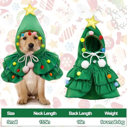 Disfraz Navideño con Sombrero para Perros miniatura 3