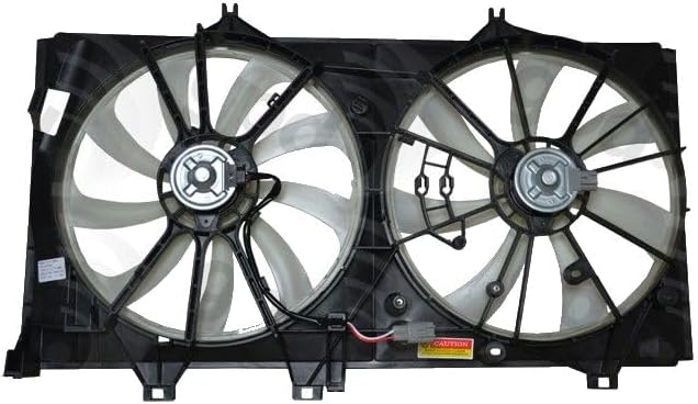 Replacement Engine Cooling Fan Assembly for 2012-2017 Toyota Camry (2.5L 4 Cylinder)