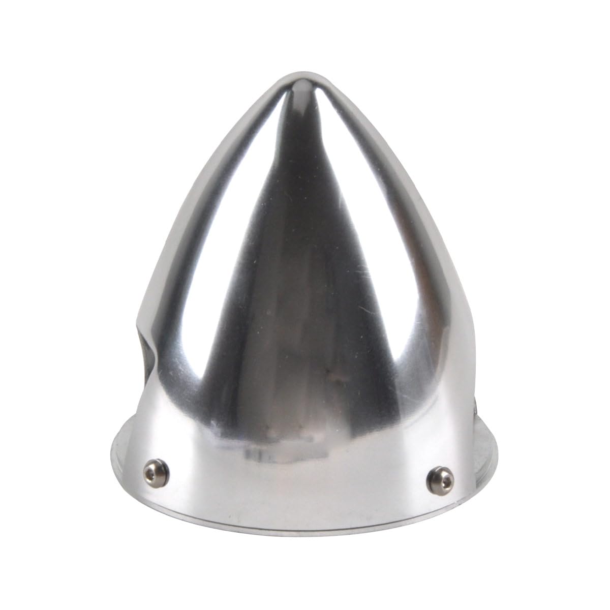 RC Spinner 2.5in Aluminum Spinner 2 Blades Special Drilled for RC Plane V2 Version (Silver), 2.5 inches - Image 2