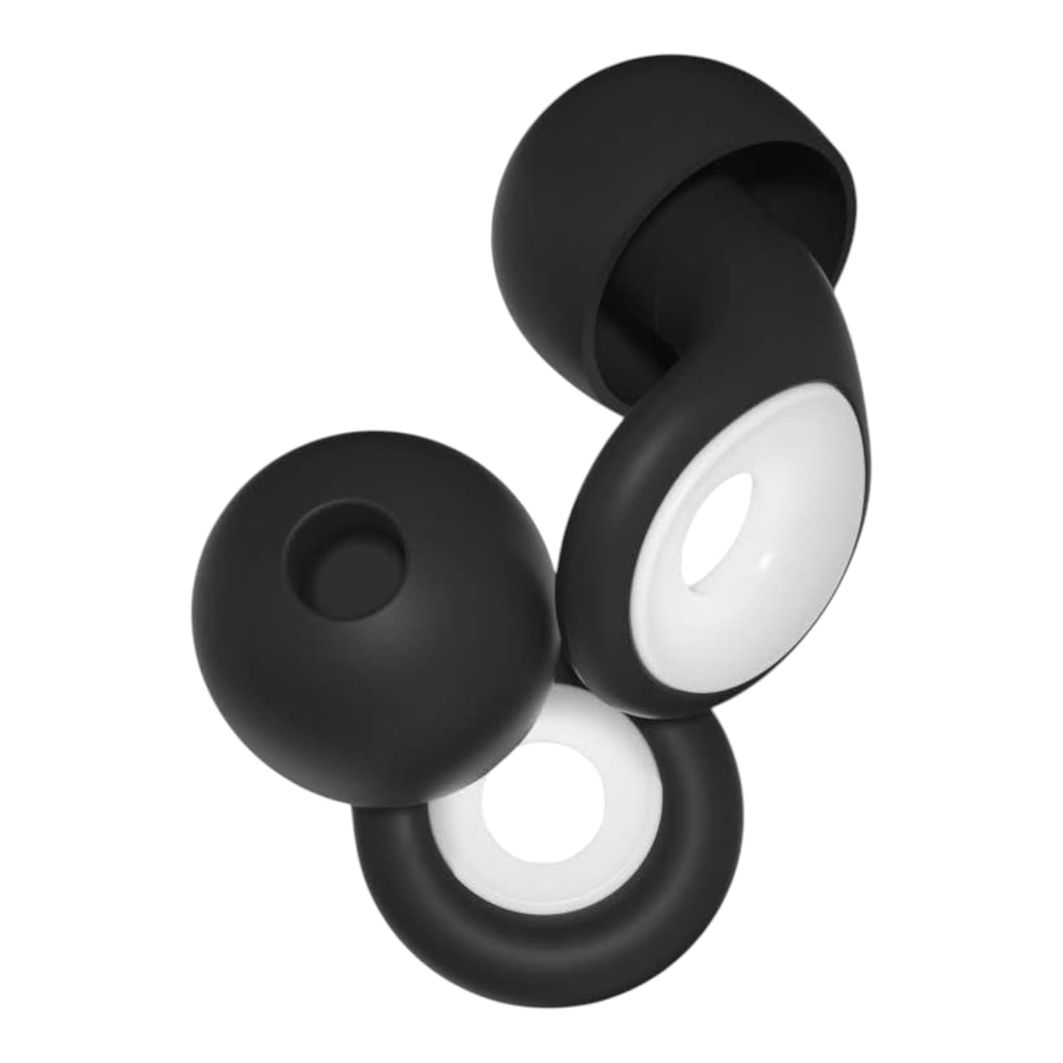 D RAJ Soft silicone reusable ear plugs for sleep, travel & general noise reduction.CLOSAL Ear Plugs for Noise Reduction (Black)-picture-15