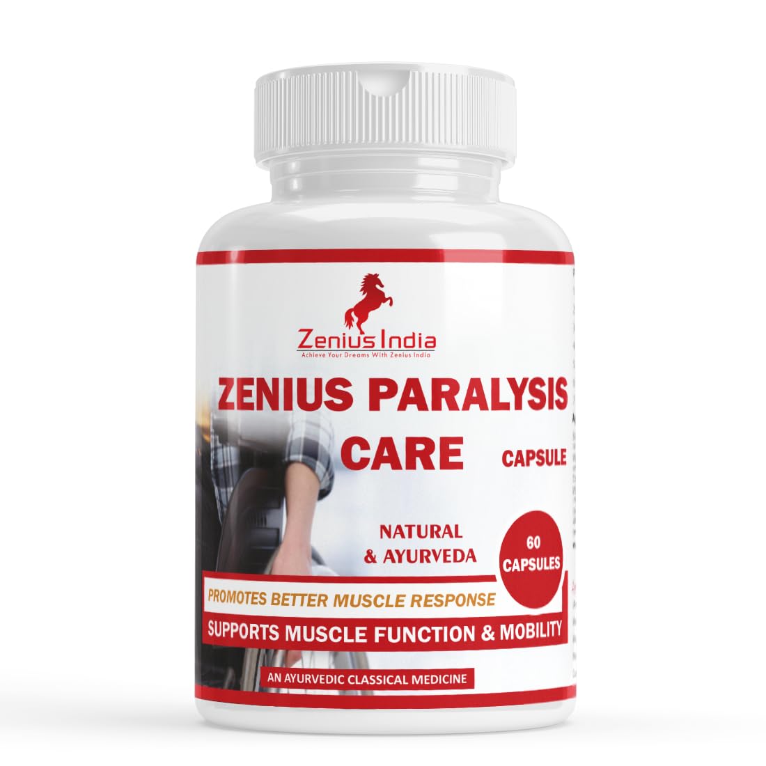Zenius Paralysis Capsule | Natural Pain Reduce Capsules | Reduces Joint Pain & Stiffness | Improves Muscles Mobility | No Side Effects, Herbal Supplement - 60 Capsules (Pack of 1)-picture-18