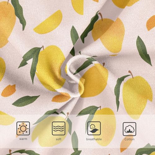 Little Girls' Soft Cotton Underwear Kids Breathable Comfort Mango Panties Briefs Toddler3