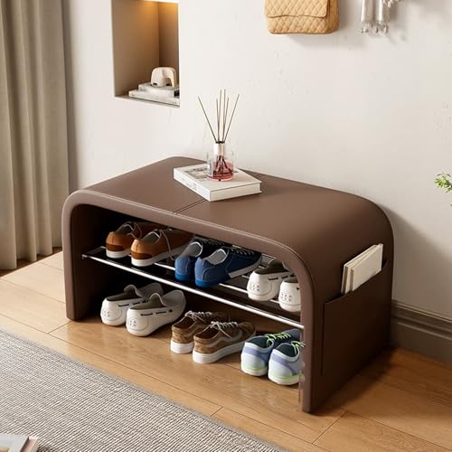 Zapatero de decoración de interiores con acolchado para sala de estar