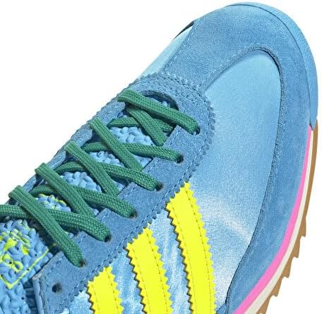 adidas SL 72 OG Women's Shoes, Sky Rush/Solar Yellow/Lucid Pink, Size 6
