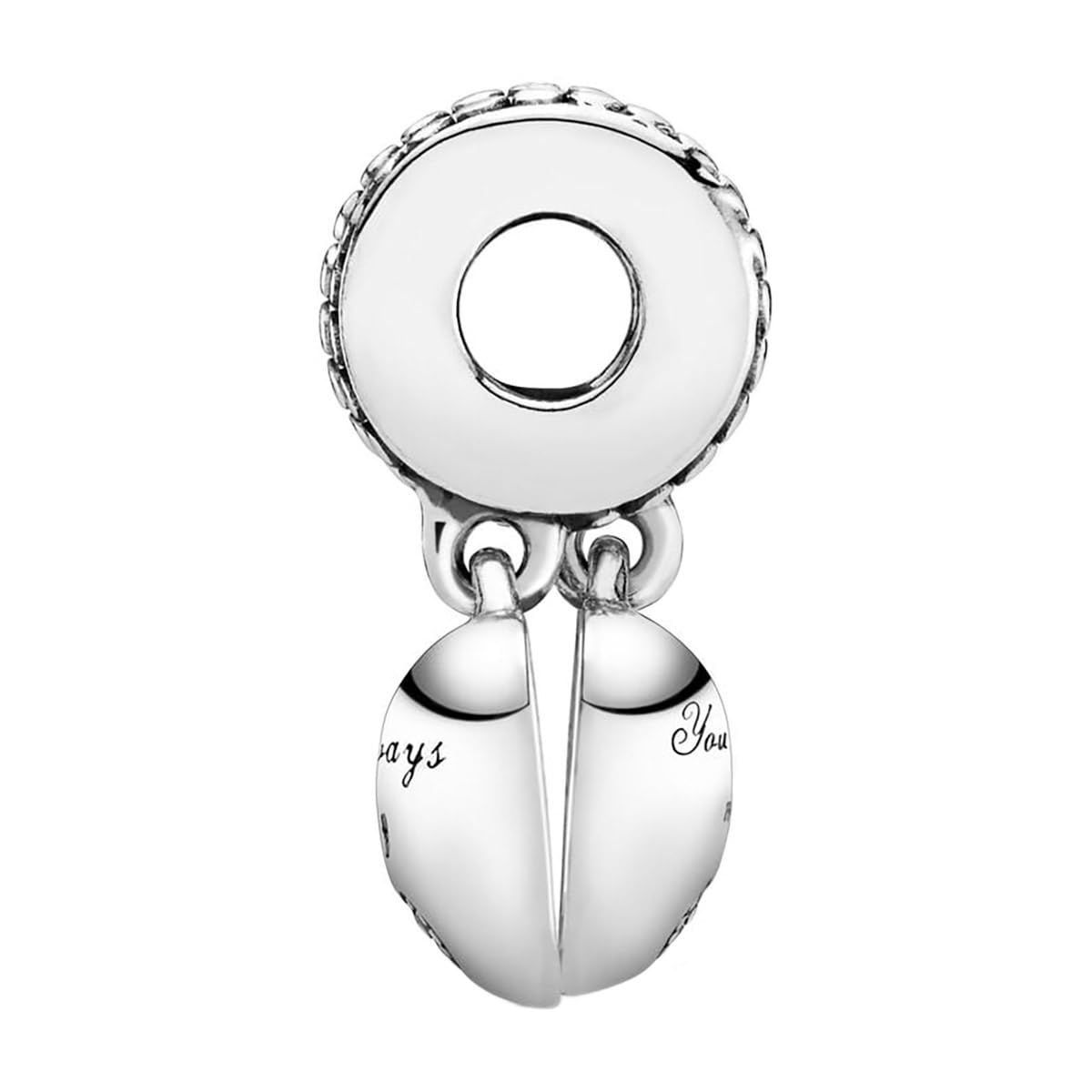 PANDORA Damen-Kette Mutter & Tochter Herz Geschenkset Muttertag 28504