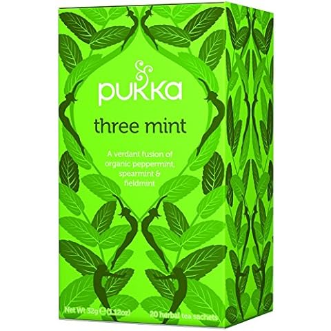 Pukka - Three Mint Tea - 20 Sachets - 32g Cover