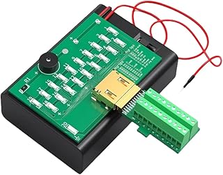 HDMI Cable Tester Board, HDMI Repair Kit 19+1 Pins, Extendable to 20 Meters Line Tester DIY Repair for Measuring Wire Sequence and Wire Goodness