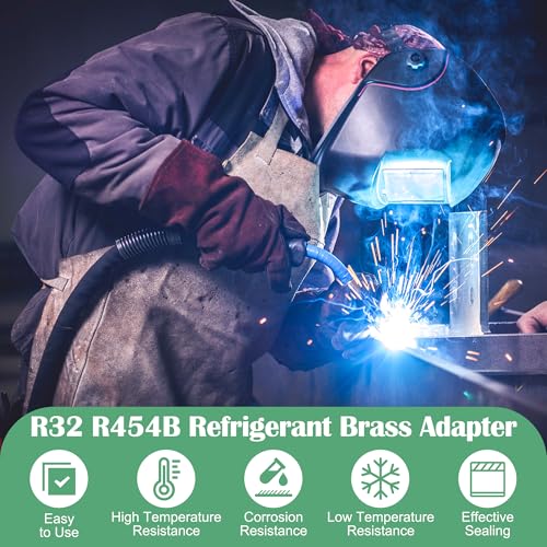 Adaptador de latón refrigerante 3 piezas 1/4 pulg Coolrunner miniatura 6
