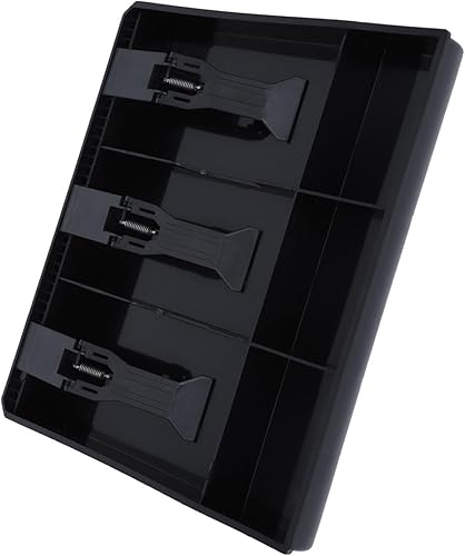 Miniatura 9 de YWBL-WH - Bandeja de repuesto para cajón, 3 facturas, 3 cajas de almacenamiento de dinero extraíbles, 9.6 x 9.6 x 1.4 pulgadas