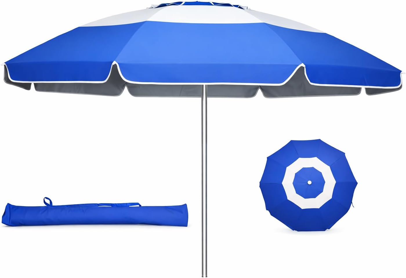 Ultra-light 3lb-9oz Umbrella Shade 7ft Diameter. Only works with our floating pool umbrella table. FLOATING TABLE SOLD SEPARATELY!