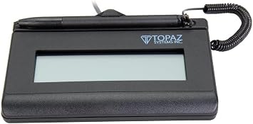 Topaz SigLite 1x5 LCD Signature Capture Pad T-LBK460-HSB-R by Topaz