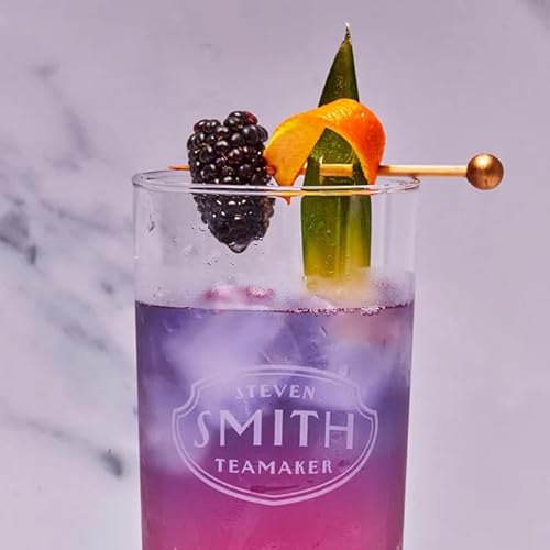 Smith Teamaker | Blackberry Jasmine No. 76 Jasmine Silver Tip, Sweet Blackberry, Orange Peel And Mango | Iced Tea (10 Count - 1 Quart Sachets) #TOP5